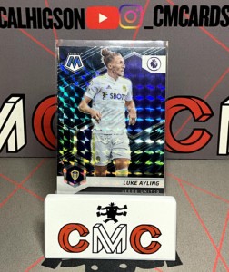 2021-22 panini mosaic Luke Ayling genesis case hit ssp Leeds for sale on Ebay