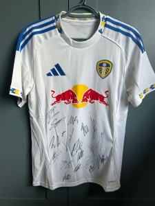 Leeds United 2025/2026 Premier League Squad Signed Home Shirt for sale on Ebay