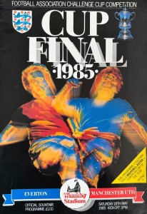 1985 FA Cup Final Programme - Everton v Manchester United for sale on Ebay