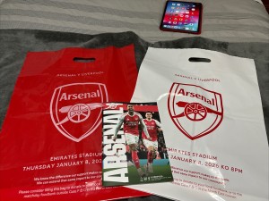 Arsenal V Liverpool 2026 for sale on Ebay