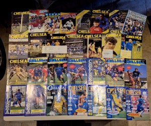 Chelsea FC 44 Programmes From 80s 90s 00s for sale on Ebay