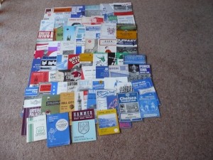 65 Football Programmes from the 1960s for sale on Ebay
