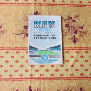 Birmingham v Bury Div 2 1954/5 for sale on Ebay