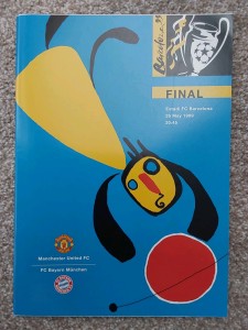 1999 UEFA Champion League Final - Manchester United v Bayern Munich Programme  for sale on Ebay