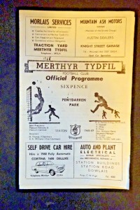 1971/72   MERTHYR TYDFIL v AMMANFORD TOWN   Welsh Cup for sale on Ebay