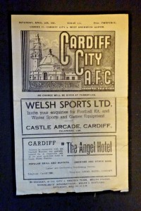1947/48 CARDIFF CITY v WEST BROMWICH ALBION for sale on Ebay