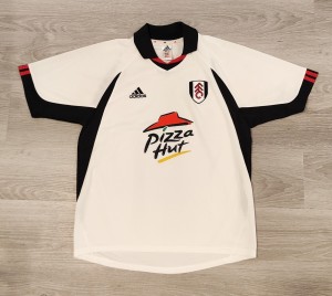 Fulham 2001/2002 Authentic Home Shirt Very Good Condition Size Mens Medium for sale on Ebay