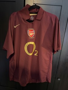 Original Nike Arsenal 2005/2006 Highbury Home Shirt Mens Large for sale on Ebay