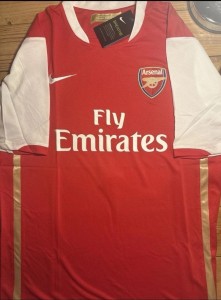 Brand New Nike Arsenal Fly Emirates Home Football Shirt Jersey XL With Tags for sale on Ebay
