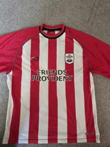SOUTHAMPTON 2003/2005 HOME FOOTBALL SHIRT VINTAGE JERSEY SIZE L ADULT for sale on Ebay