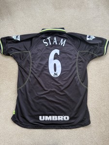 Original Manchester United 1998-99 Umbro Third Shirt - Stam #6 for sale on Ebay
