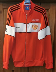Adidas Manchester United FA Cup 85 Track Top Jacket for sale on Ebay