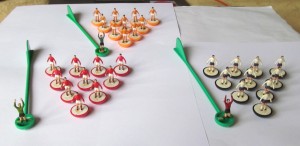Subbuteo COLLECTION 3 x Zombie Teams No 13 Holland, 154 England, 158 Morocco VGC for sale on Ebay