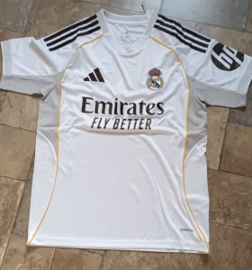 Real Madrid Fc Football Home Shirt 25/26 Season for sale on Ebay