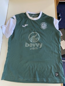 Jordan Obita Match-worn Signed Shirt. Hibernian Warsaw V Legia Warsaw. for sale on Ebay
