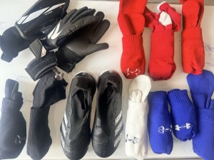 Adidas Predator Freak 3 Football Boots 2 Nike Bundle Shin Pads Gloves Socks for sale on Ebay