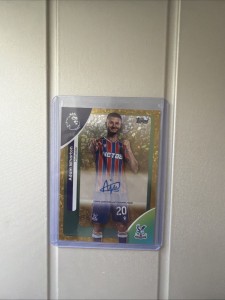 Adam Wharton Topps Premier League 2025/2026 Crystal Palace 02/50 Signed for sale on Ebay