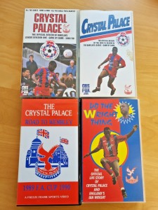 Crystal Palace FC - 4 VHS Videos for sale on Ebay