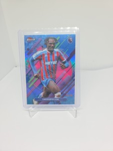 Topps finest Premier League 2026 Christantus Uche Blue /99 Crystal Palace for sale on Ebay
