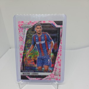 Maxence Lacroix Cherry Blossom Prizm /20 2024-25 Panini Prizm Crystal Palace for sale on Ebay