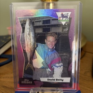 David Batty Leeds United Image Variation /50 Topps EPL Decades 2026 for sale on Ebay