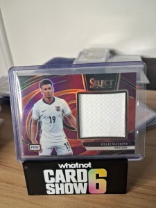 Ollie Watkins Patch /49 England / Aston Villa Panini Select for sale on Ebay