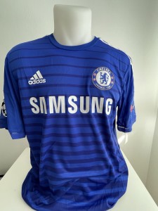 Adidas Chelsea Player Issue Home Shirt Champs Lge 14/15 Eden Hazard Signed for sale on Ebay