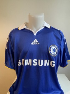 Adidas Chelsea Player Issue Home Shirt Season 2008/09 Bosingwa for sale on Ebay