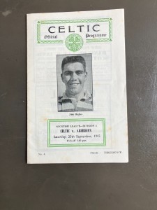 Celtic v Aberdeen 25th Sept 1968  Scottish League Div 1, Press Reports Inside. for sale on Ebay
