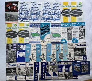 33 Mixed programmes from the 1960's - Tottenham Chelsea for sale on Ebay