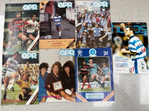 QPR HOME PROGRAMMES - 7 programmes from 80's, 90 and 2000 for sale on Ebay
