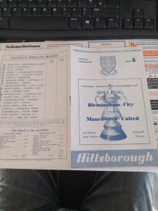 Genuine 23/3/1957 Birmingham City V Man Utd FA Cup Semi-Final Football Programme for sale on Ebay