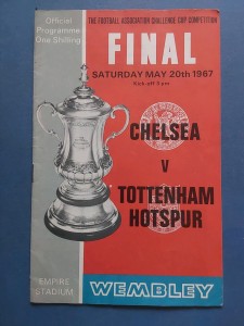 F A Cup Final Chelsea v Tottenham Hotspur 20th May 1967 for sale on Ebay
