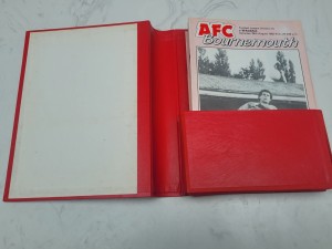 Official AFC Bournemouth Programme Folder & Programmes 1982 - 1983 x 23 for sale on Ebay