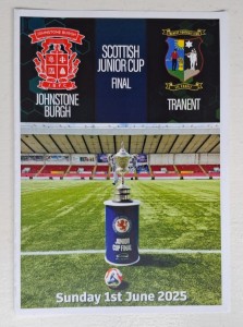 Johnstone Burgh v Tranent  - Scottish Junior Cup Final 2026 for sale on Ebay
