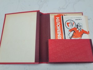 Official AFC Bournemouth Programme Folder & Full Season Programmes 1976 - 1977 for sale on Ebay