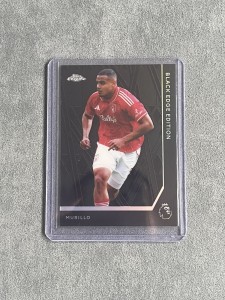 Murillo Black Edge Edition SSP 2026 Topps Chrome Nottingham Forest Case Hit for sale on Ebay