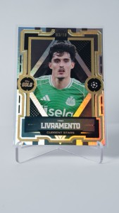 Tino Livramento - Newcastle United - Topps UCC Gold 2025/26 - #/10 for sale on Ebay