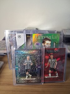 Newcastle United X6 Numbered Card Bundle Premier League list in description  for sale on Ebay