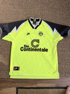 Borussia Dortmund 1995-97 Home Shirt XXL Excellent condition for sale on Ebay