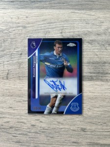 2026 Topps Chrome Premier League DUNCAN FERGUSON /10 Black Auto Everton Scotland for sale on Ebay