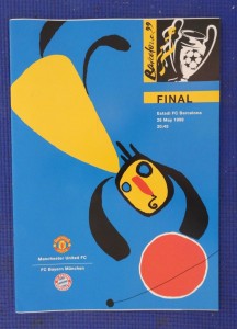 1999 Champions League Final Manchester United v F C Bayern Munich  Programme for sale on Ebay