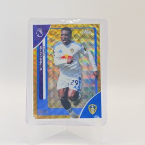 Topps Chrome Premier League 2025/26 - Wilfried Gnonto Gold Wave /50 Leeds United for sale on Ebay