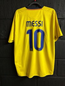Authentic Barcelona 2008/10 Away - Large Men’s - Messi 10 - Nike for sale on Ebay