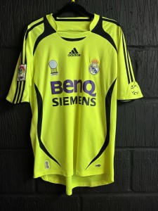 Real Madrid 2006/07 Genuine Home GK Shirt - Men’s Medium - Rare for sale on Ebay