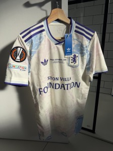 Aston Villa UEFA Europa League Final 2026 - Authentic Match Shirt - Size S for sale on Ebay