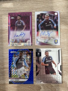 Topps Aston Villa Cards. Ollie Watkins Numbered Auto /75 & Morgan Roger’s Auto for sale on Ebay