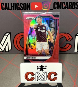 2024-25 panini prizm John Mcginn red /199 Aston Villa for sale on Ebay