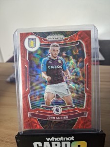 John Mcginn /29 Red Panini Prizm Aston Villa for sale on Ebay