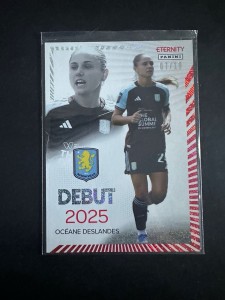 Oceane Deslandes Aston Villa Panini Eternity Numbered /10. New Set. for sale on Ebay